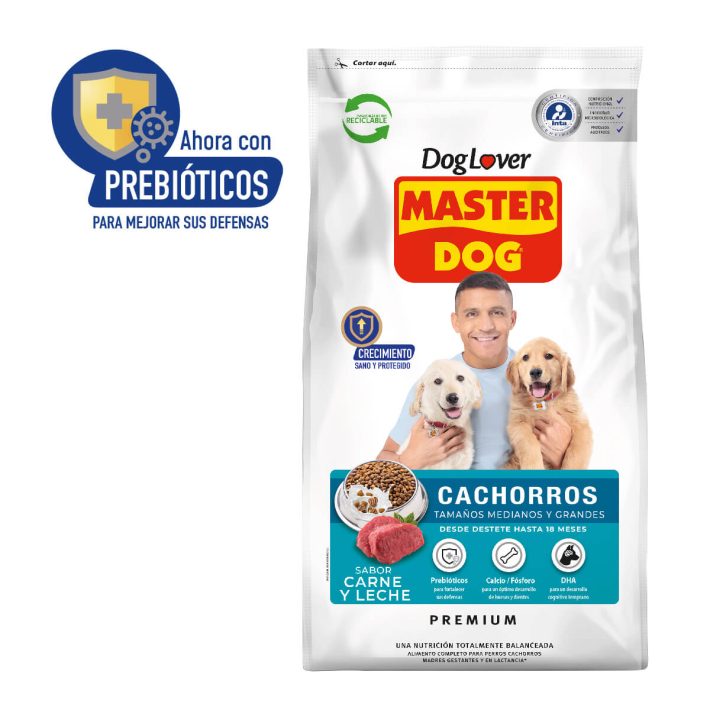 Master Dog cachorros razas medianas y grandes 18 Kg