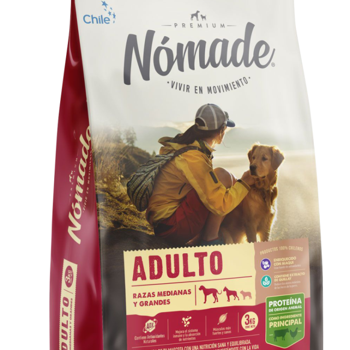 Nómade Adulto Raza Medianas y Grandes 20 Kg