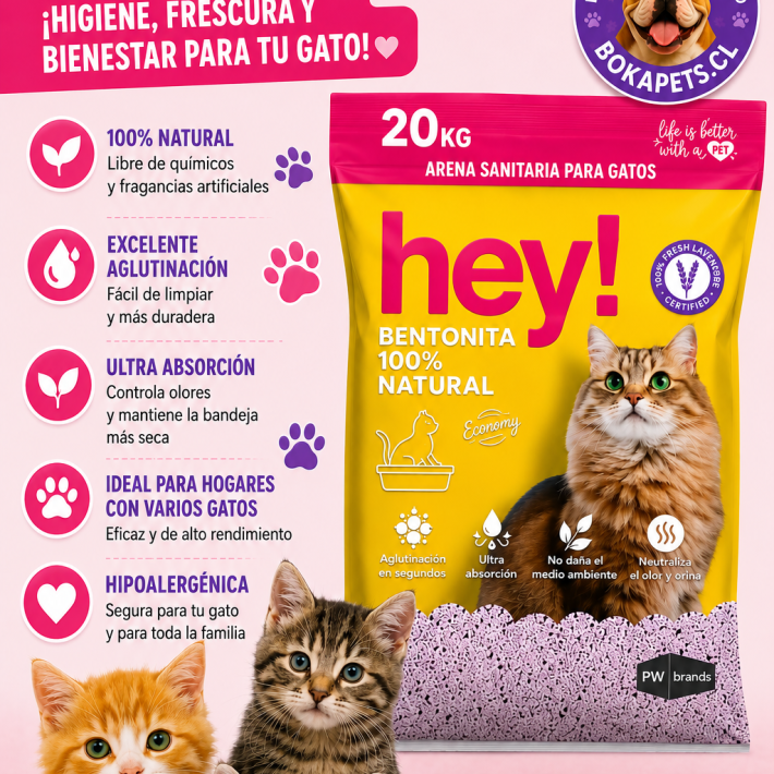HEY! Arena Sanitaria 20 Kg
